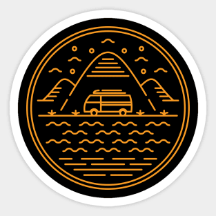 Vanventure (Yellow) Sticker